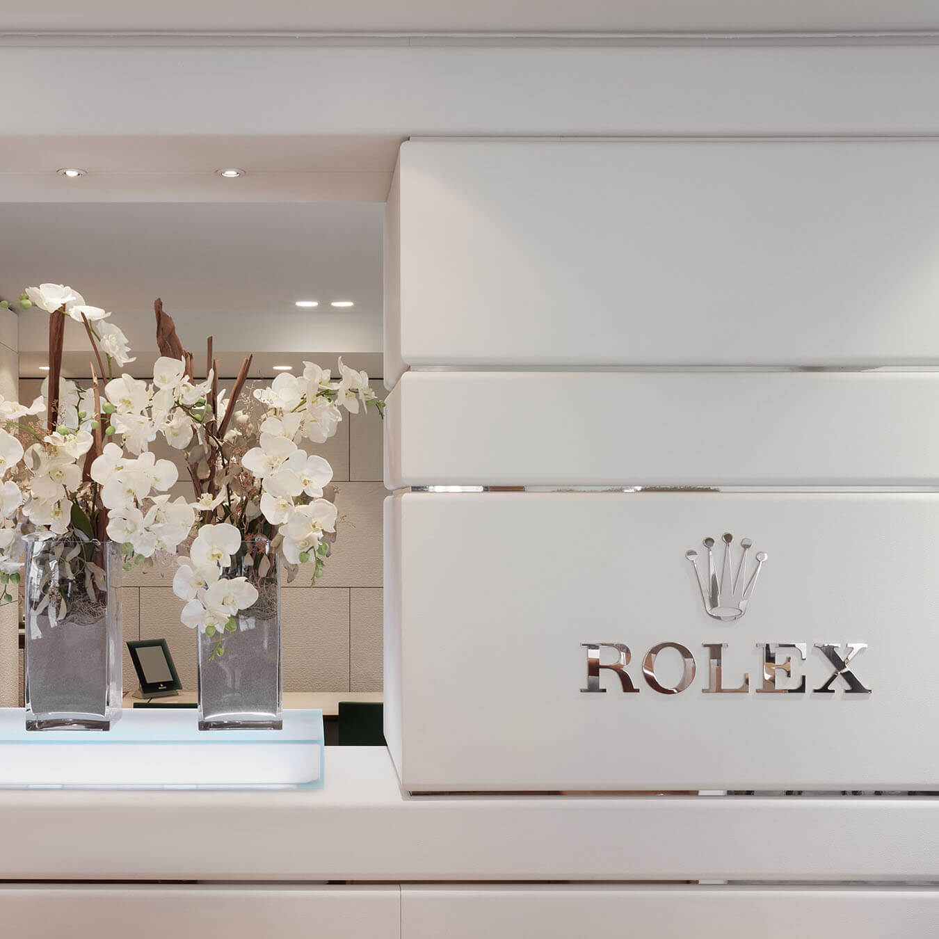 Rolex Ausstellungsraum