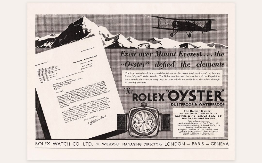 Rolex Oyster Perpetual Air-King Der Himmel in greifbarer Nähe