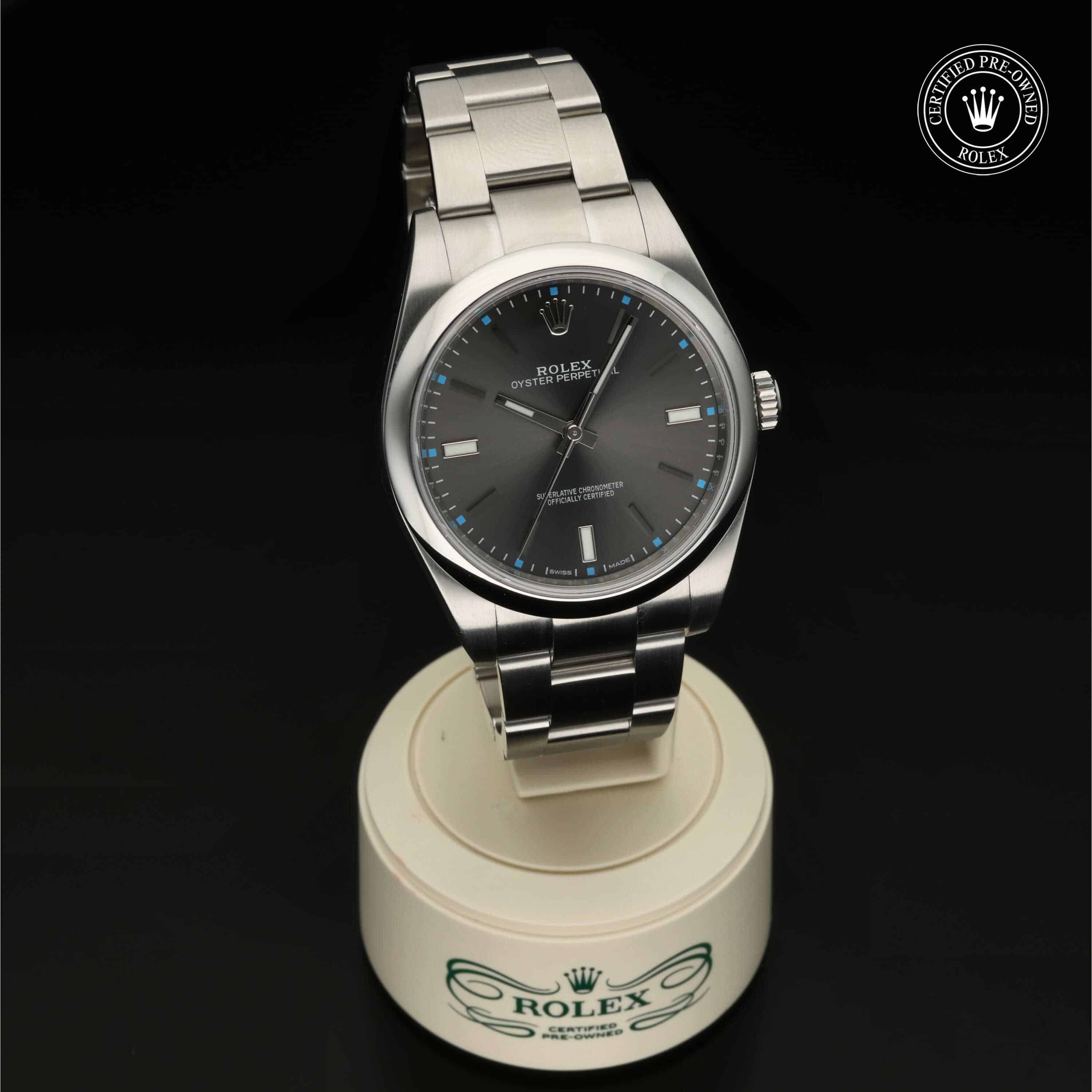 Oyster Perpetual 39 Certified Pre-Owned mit 39 mm von 2015 – 360° Ansicht 35