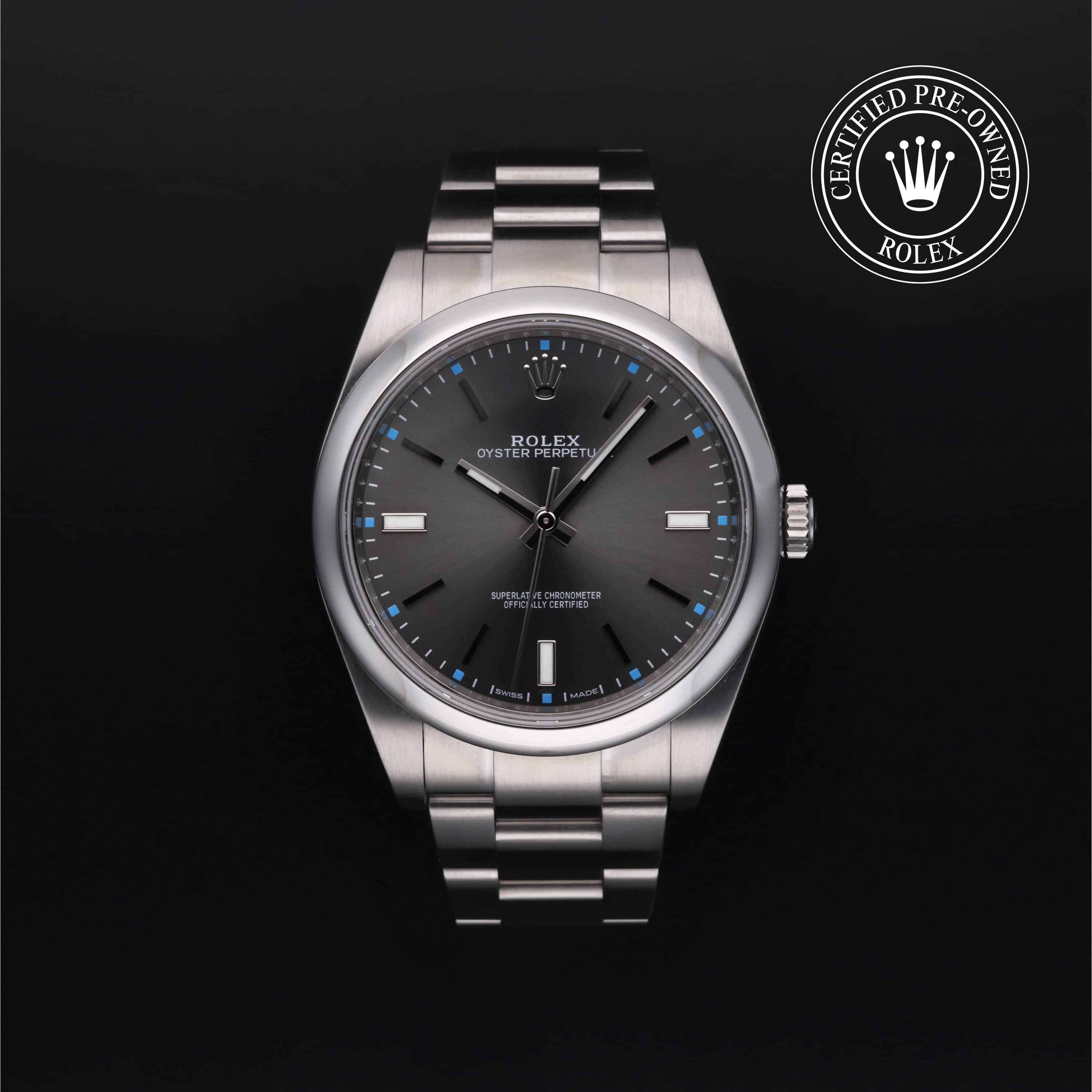 Oyster Perpetual 39 Certified Pre-Owned mit 39 mm von 2015