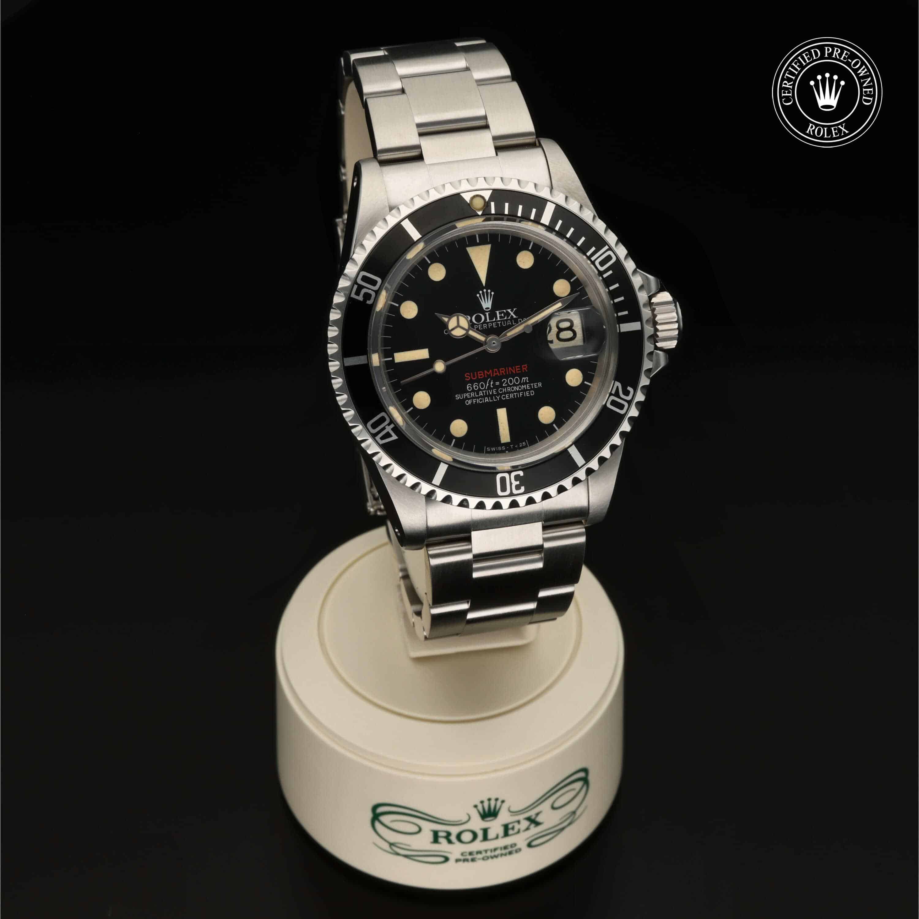 Oyster Perpetual Submariner Date Certified Pre-Owned mit 40 mm – 360° Ansicht 35