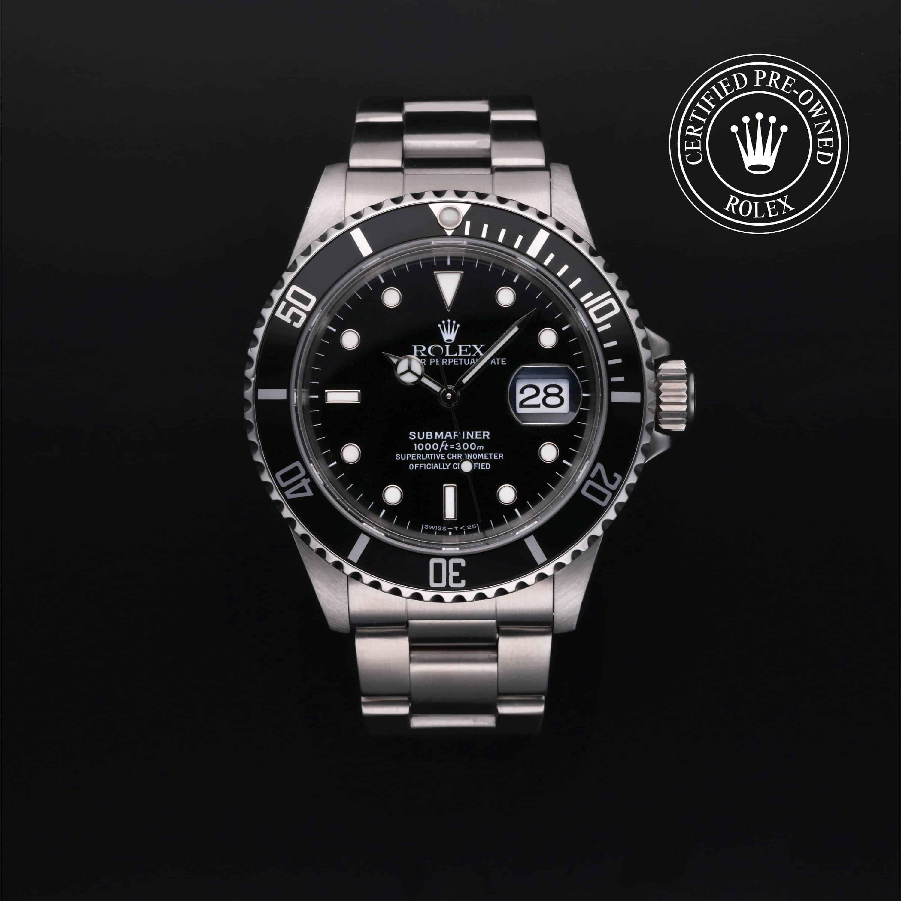 Oyster Perpetual Submariner Date Certified Pre-Owned mit 40 mm von 1993