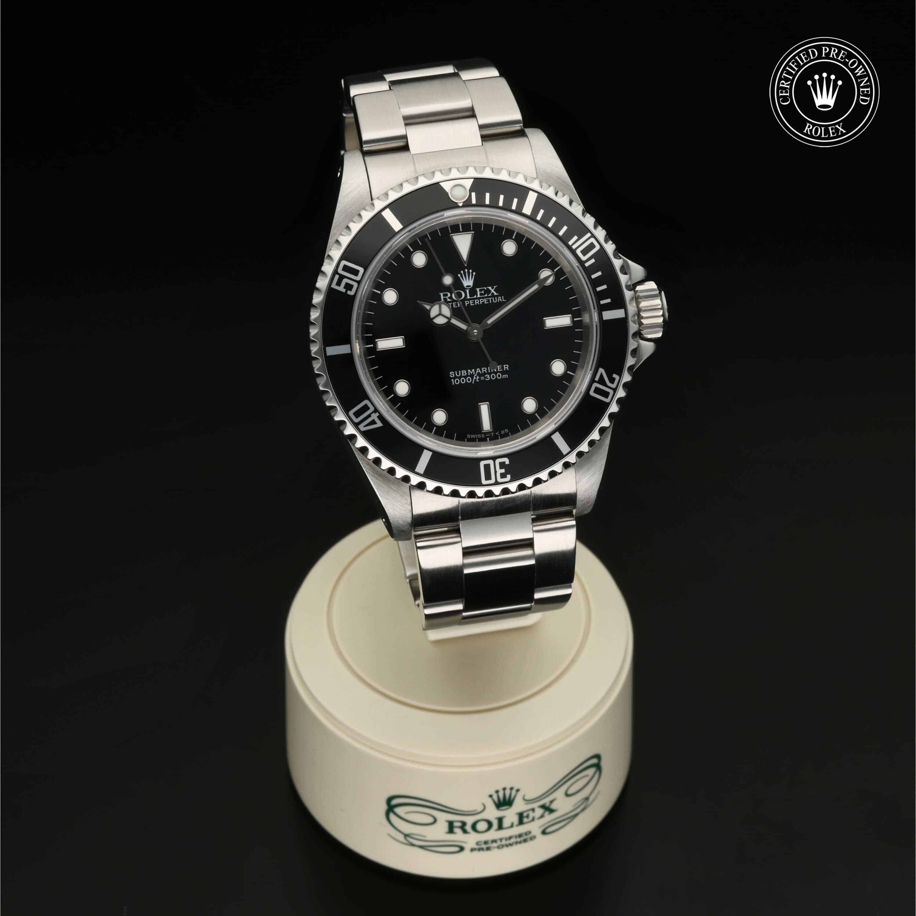 Oyster Perpetual Submariner Certified Pre-Owned mit 40 mm von 1997 – 360° Ansicht 35