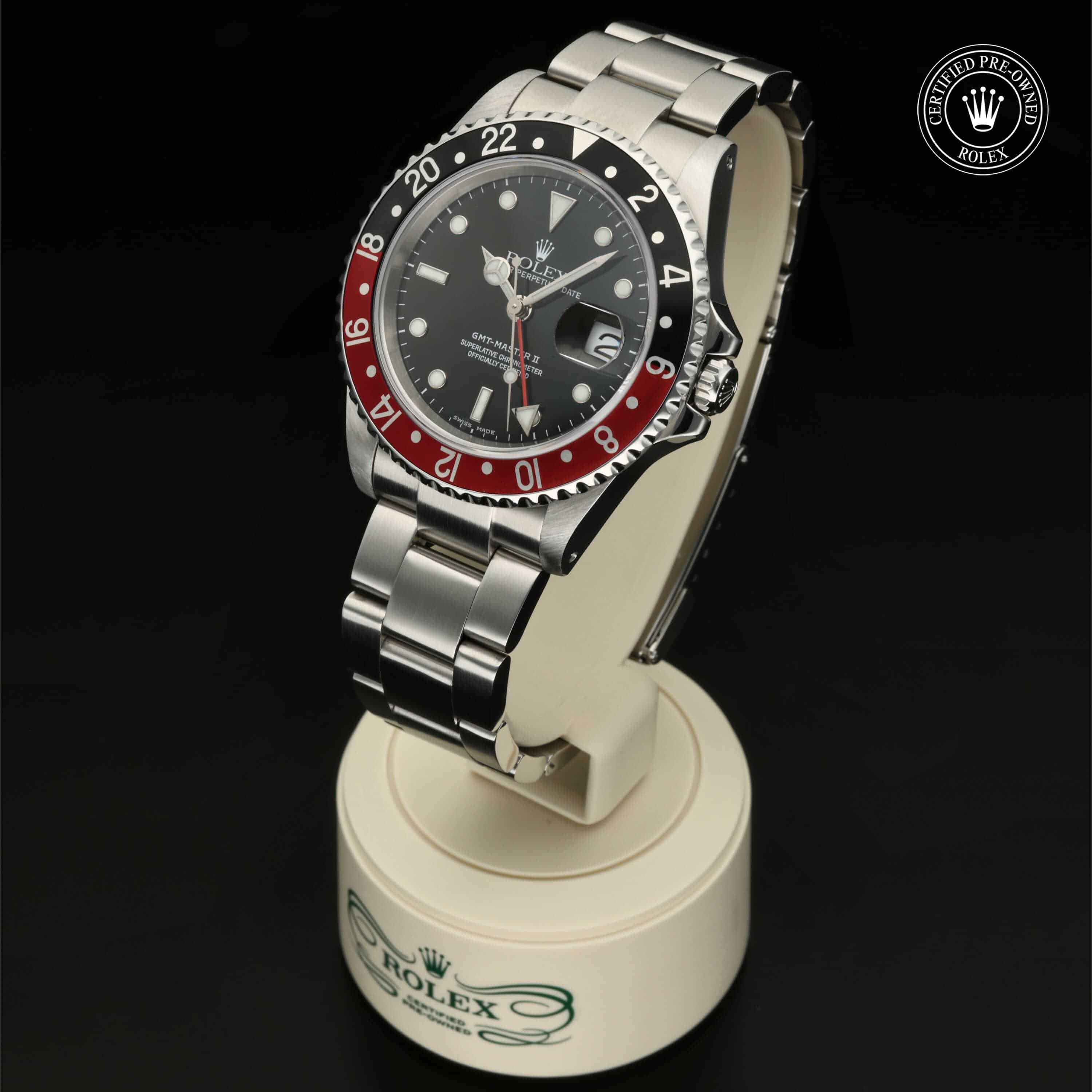 Oyster Perpetual GMT-Master II Certified Pre-Owned mit 40 mm von 2000 – 360° Ansicht 4