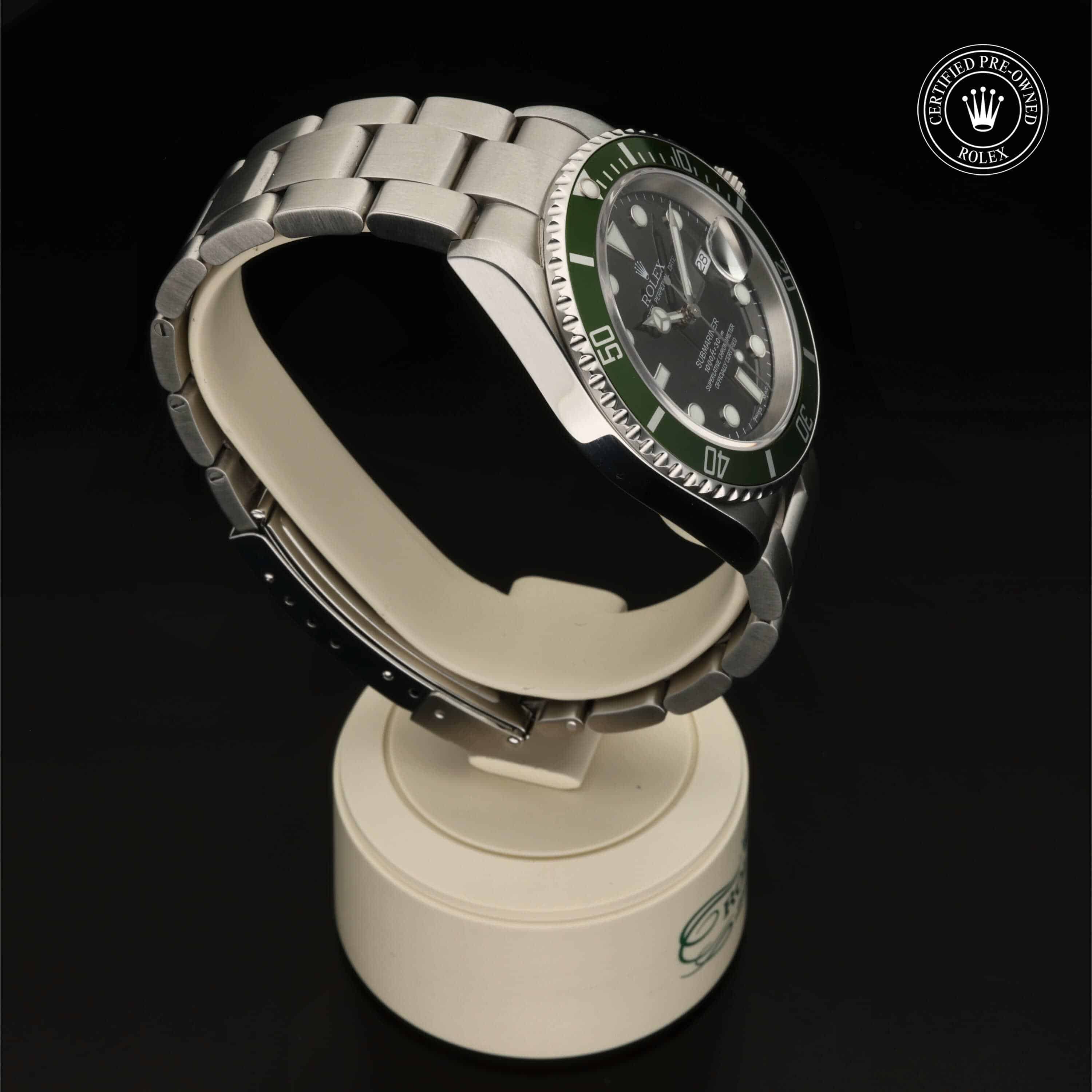 Oyster Perpetual Submariner Date Certified Pre-Owned mit 40 mm von 2003 – 360° Ansicht 29
