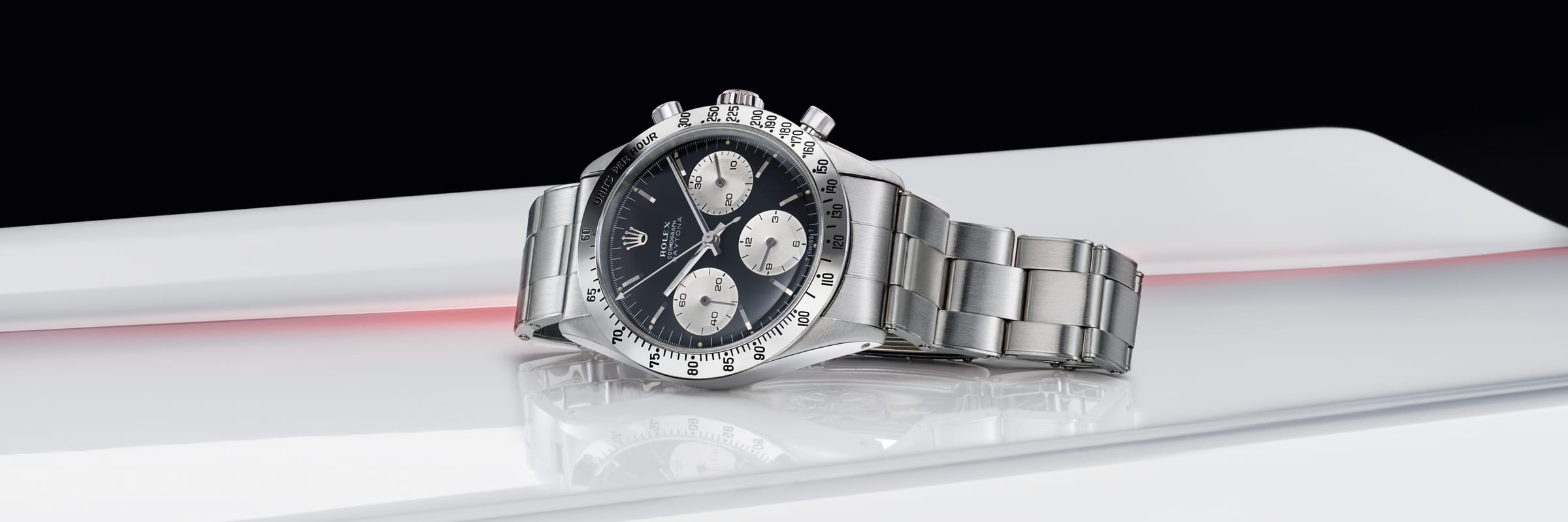 Cosmograph Daytona Certified Pre-Owned mit 40 mm von 2008 – Der Cosmograph Daytona – das Maß der Dinge bei Armbanduhren für Automobilrennsport- und Geschwindigkeitsbegeisterte.