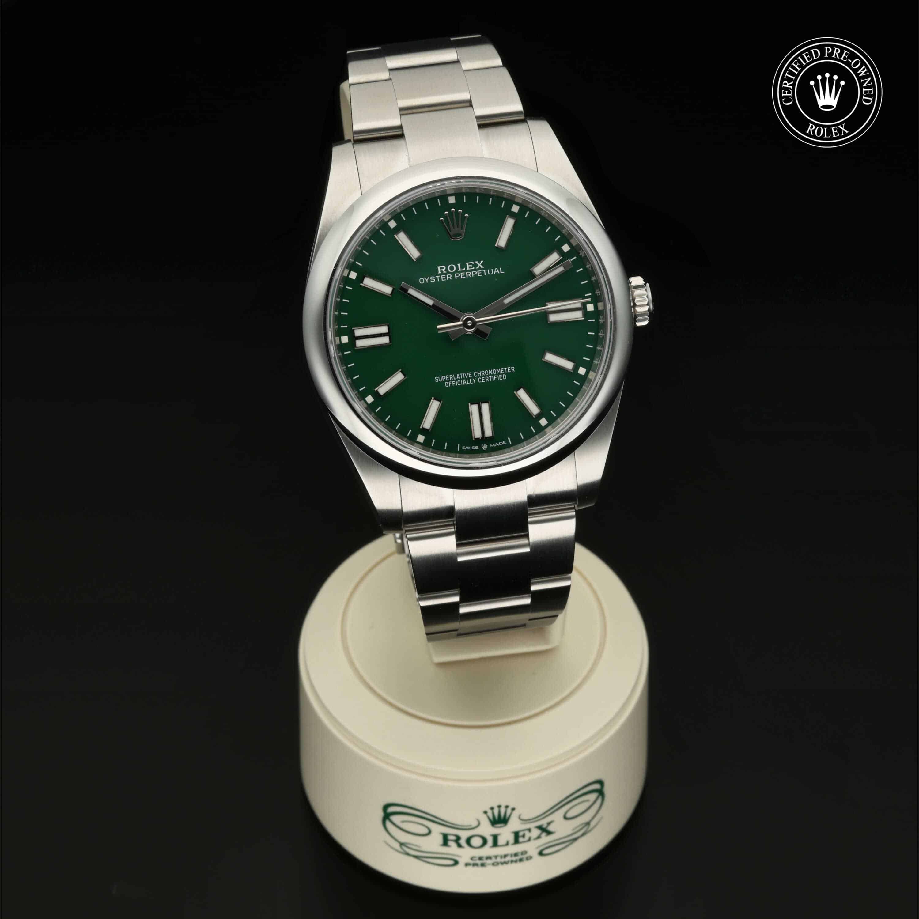 Oyster Perpetual 41 Certified Pre-Owned mit 41 mm von 2023 – 360° Ansicht 35