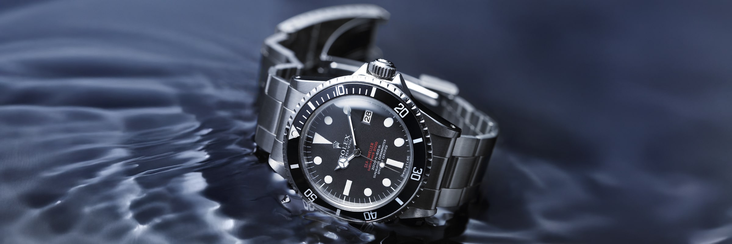 Sea-Dweller Certified Pre-Owned mit 43 mm von 2021 – Die Sea-Dweller – für die Pioniere des Tiefseetauchens entwickelt.