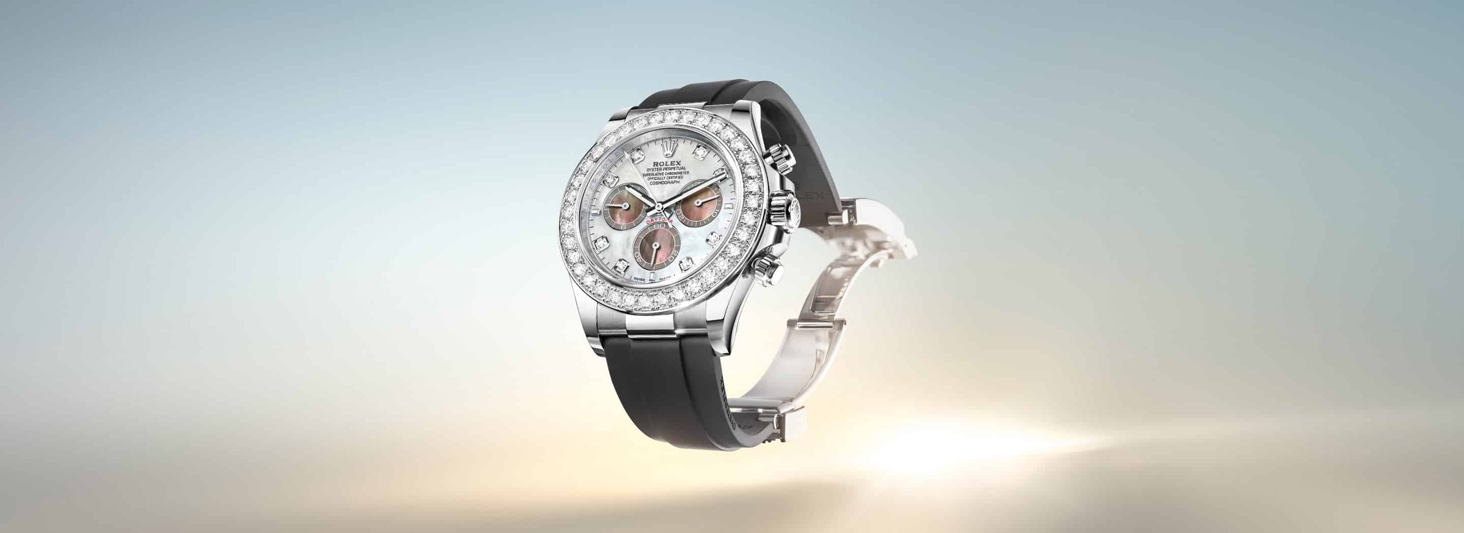 Rolex Cosmograph Daytona Modelle – Juwelier Weinmayr – Diamantbesetzte Ausführung