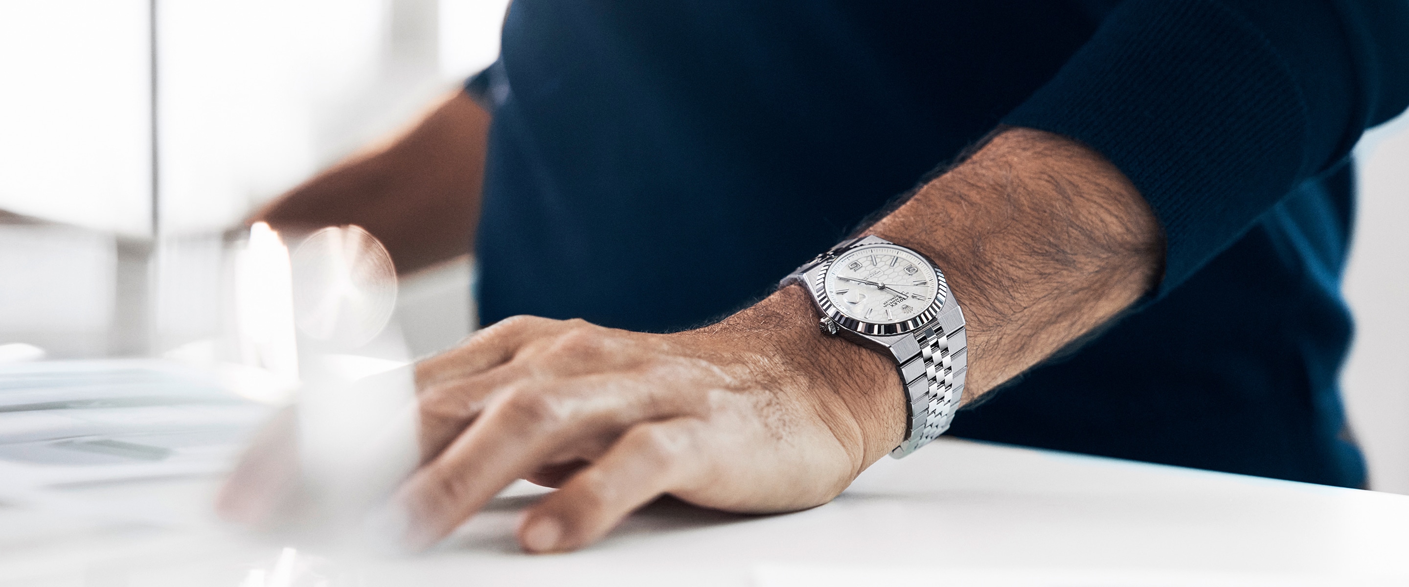 Rolex Land-Dweller Modelle – Juwelier Weinmayr – Roger Federer am Handgelenk