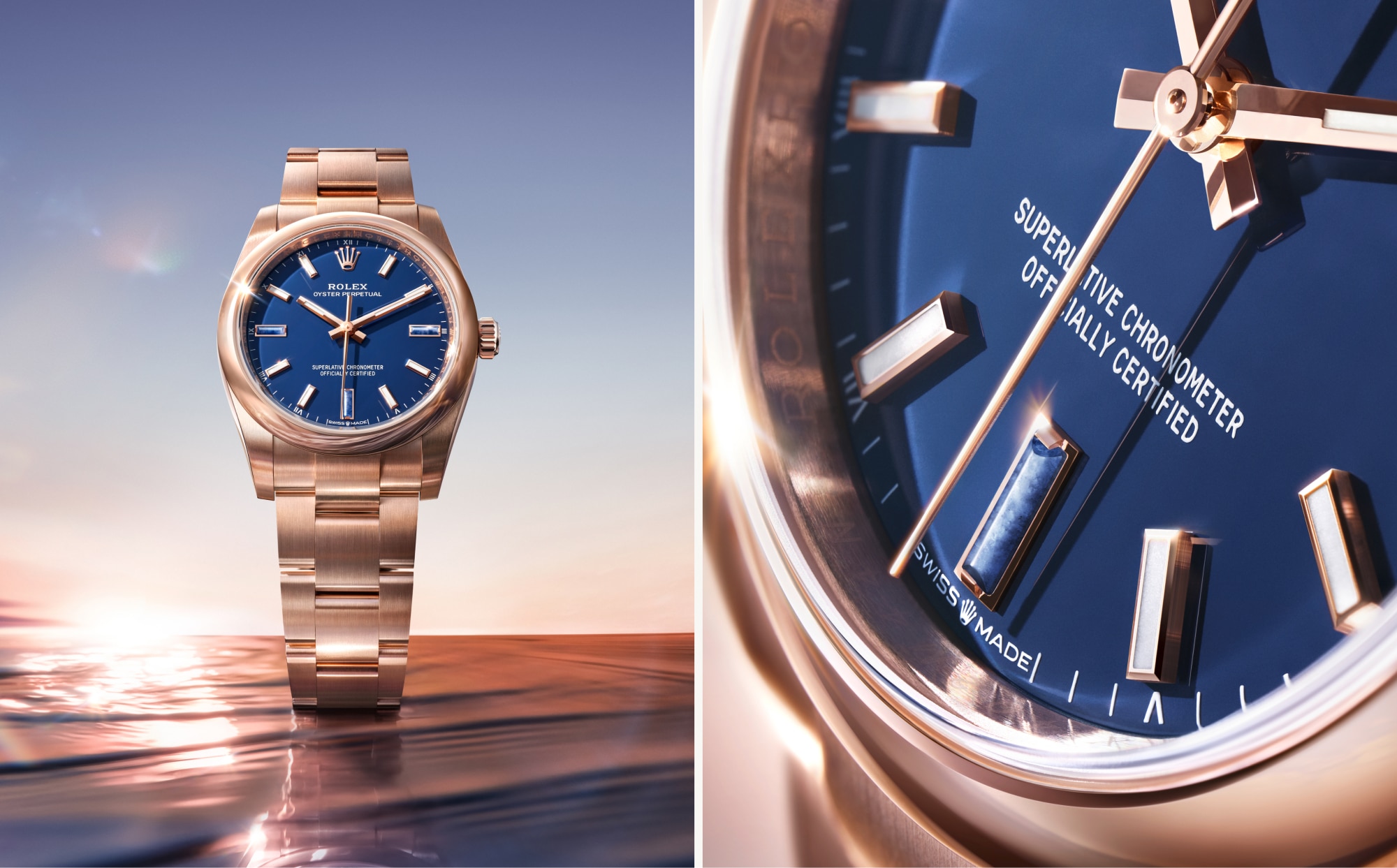 Neue Rolex Oyster Perpetual 28 und 34 Modelle 2026 – Juwelier Weinmayr – 18 Karat Gold