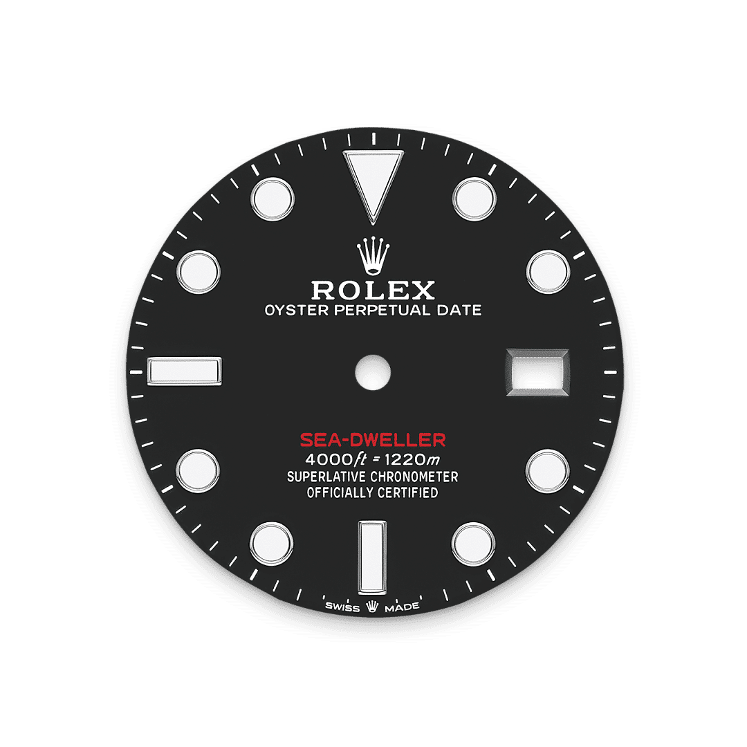 Rolex Sea-Dweller in Edelstahl Oystersteel, M126600-0002 – Juwelier Weinmayr – Tiefschwarzes Zifferblatt