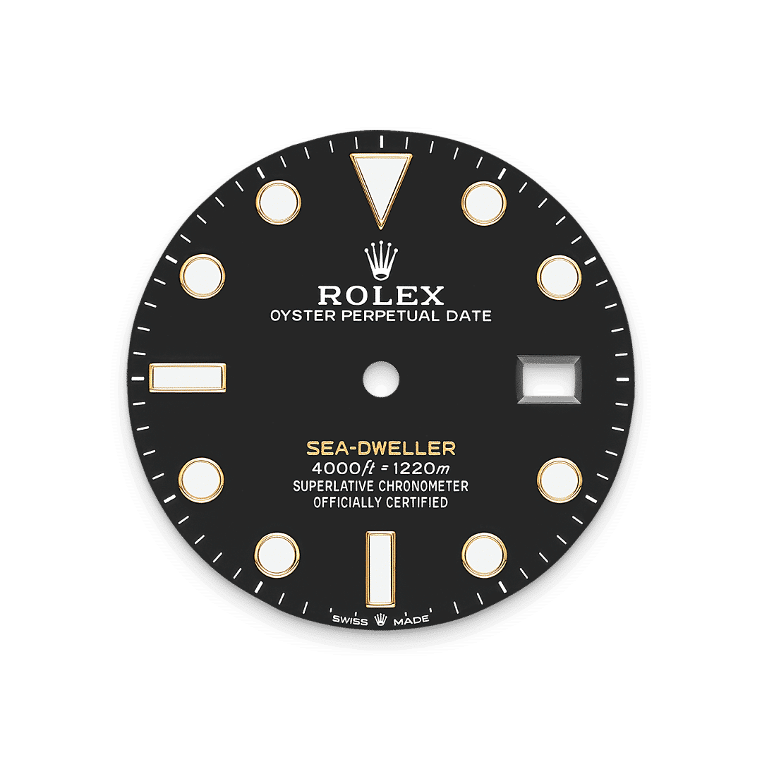 Rolex Sea-Dweller in Edelstahl Oystersteel und Gelbgold, M126603-0001 – Juwelier Weinmayr – Tiefschwarzes Zifferblatt