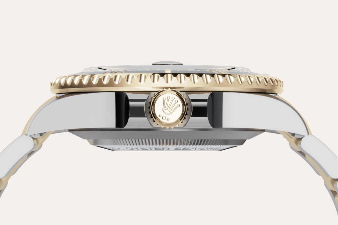 Rolex Sea-Dweller in Edelstahl Oystersteel und Gelbgold, M126603-0001 – Juwelier Weinmayr – Rolesor gelb