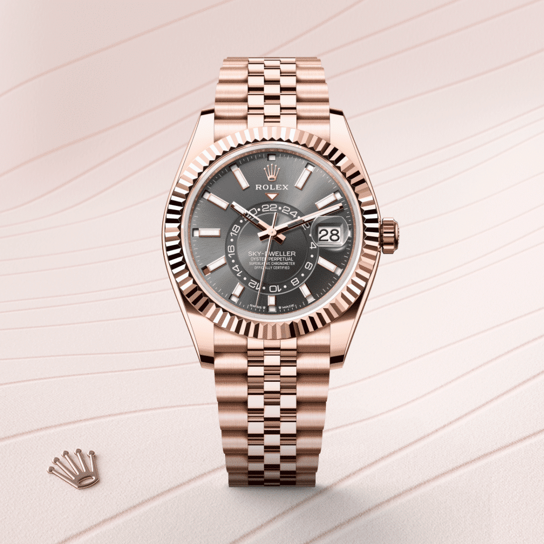 Rolex Sky-Dweller in 18 Karat Everose-Gold, M336935-0008 – Juwelier Weinmayr – Galerie 1