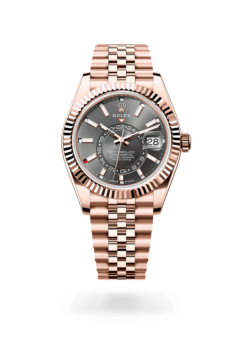 Rolex Sky-Dweller in 18 Karat Everose-Gold, M336935-0008 – Juwelier Weinmayr