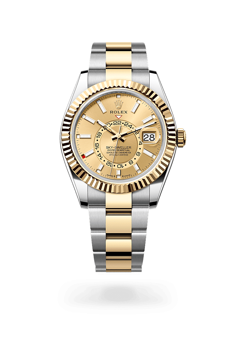 Rolex Sky-Dweller in Edelstahl Oystersteel und Gelbgold, M336933-0001 – Juwelier Weinmayr