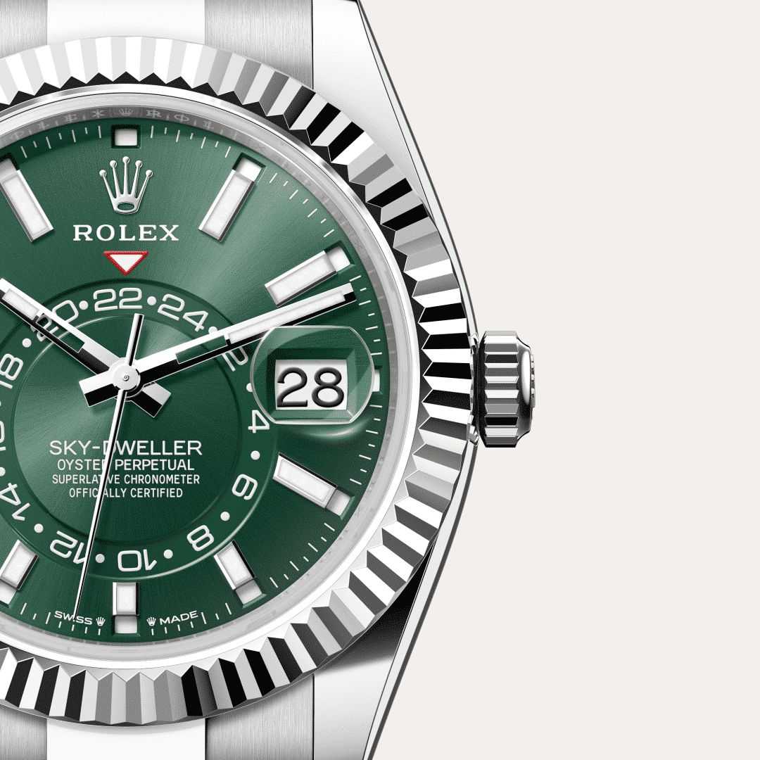Rolex Sky-Dweller in Edelstahl Oystersteel und Weißgold, M336934-0001 – Juwelier Weinmayr – Galerie 3