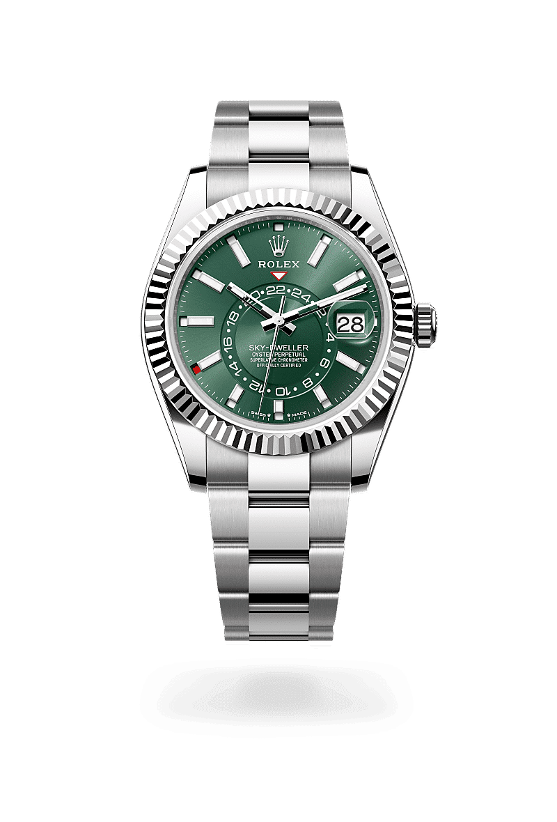 Rolex Sky-Dweller in Edelstahl Oystersteel und Weißgold, M336934-0001 – Juwelier Weinmayr