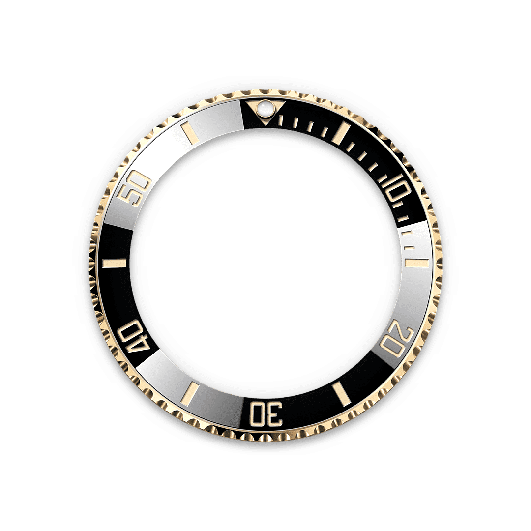 Rolex Submariner Date in Edelstahl Oystersteel und Gelbgold, M126613LN-0002 – Juwelier Weinmayr – In eine Richtung drehbare Lünette