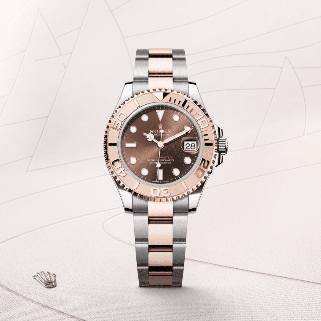 Rolex Yacht-Master 37 in Edelstahl Oystersteel und Everose-Gold, M268621-0003 – Juwelier Weinmayr – Galerie 1