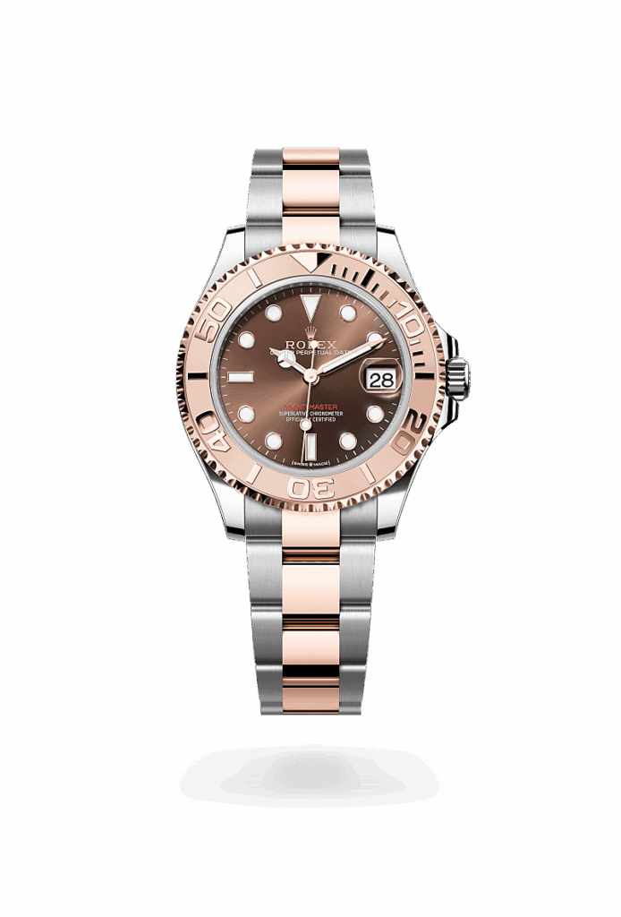 Rolex Yacht-Master 37 in Edelstahl Oystersteel und Everose-Gold, M268621-0003 – Juwelier Weinmayr