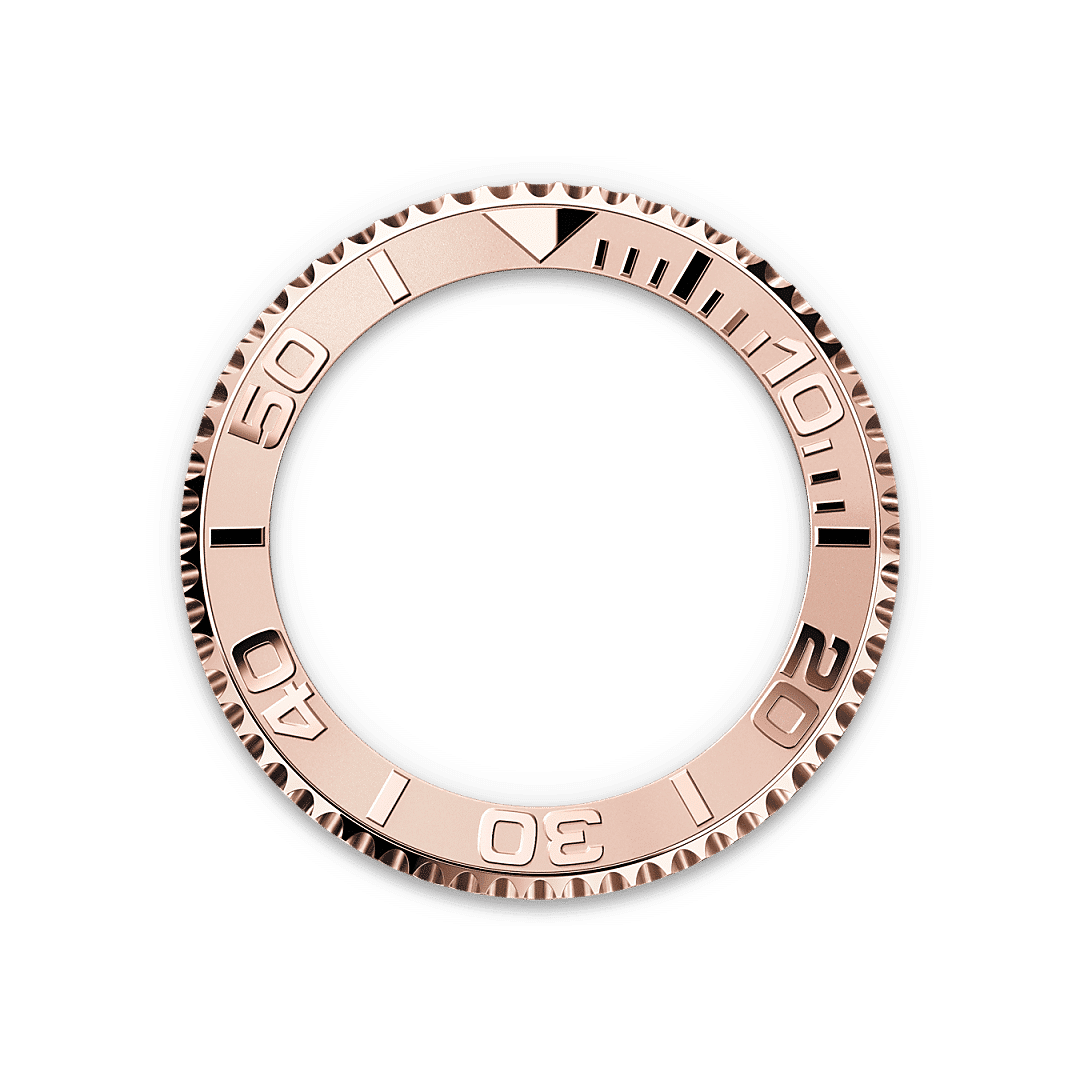 Rolex Yacht-Master 37 in Edelstahl Oystersteel und Everose-Gold, M268621-0003 – Juwelier Weinmayr – In beide Richtungen drehbare Lünette
