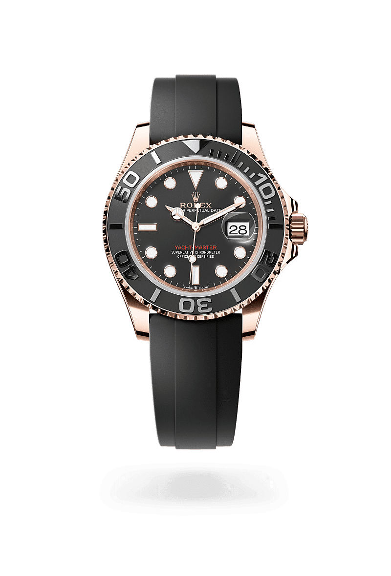 Rolex Yacht-Master 40 in 18 Karat Everose-Gold, M126655-0002 – Juwelier Weinmayr