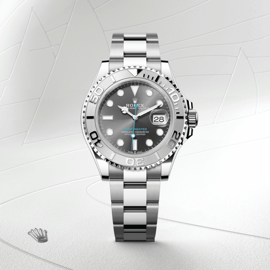 Rolex Yacht-Master 40 in Edelstahl Oystersteel und Platin, M126622-0001 – Juwelier Weinmayr – Galerie 1
