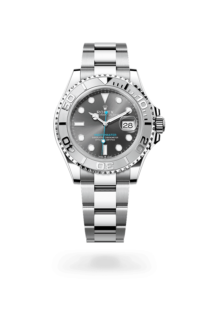 Rolex Yacht-Master 40 in Edelstahl Oystersteel und Platin, M126622-0001 – Juwelier Weinmayr