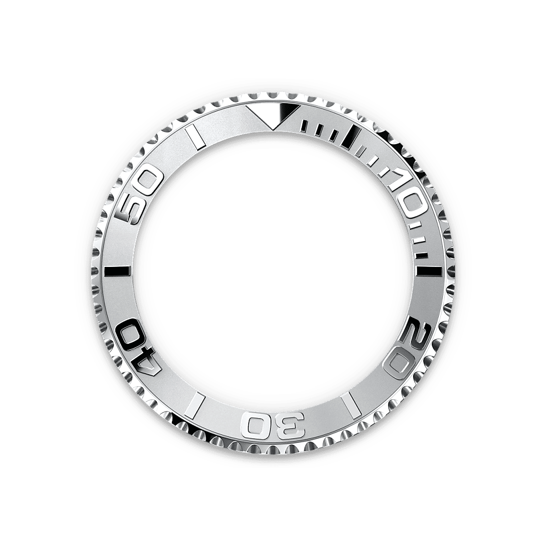 Rolex Yacht-Master 40 in Edelstahl Oystersteel und Platin, M126622-0001 – Juwelier Weinmayr – In beide Richtungen drehbare Lünette