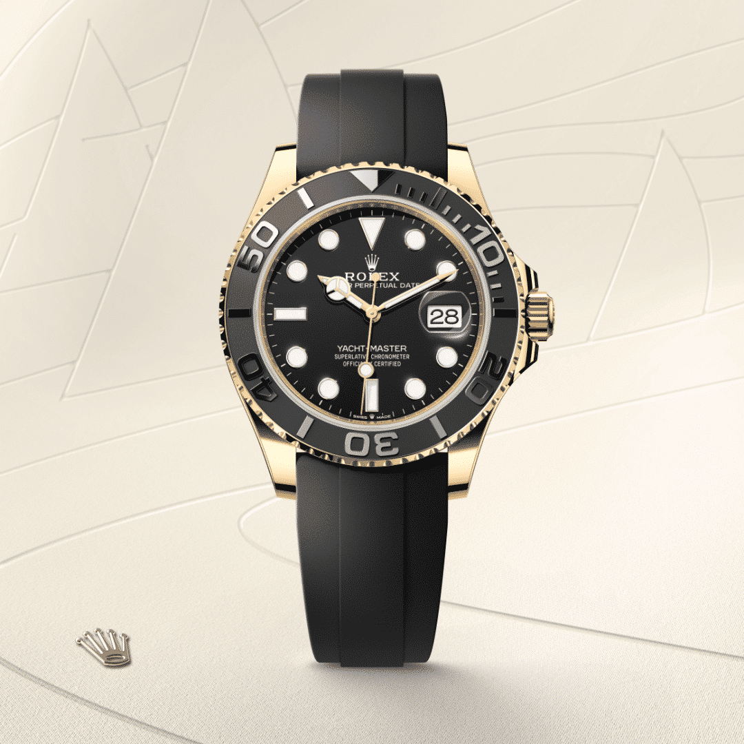 Rolex Yacht-Master 42 in 18 Karat Gelbgold, M226658-0001 – Juwelier Weinmayr – Galerie 1