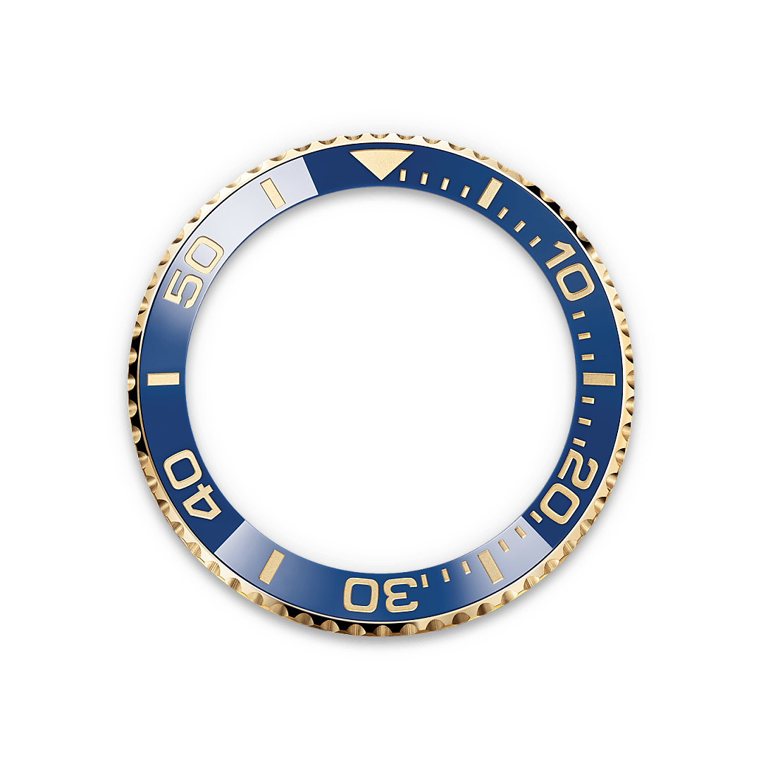 Rolex Yacht-Master II in 18 Karat Gelbgold, M126688-0001 – Juwelier Weinmayr – Cerachrom-Zahlenscheibe