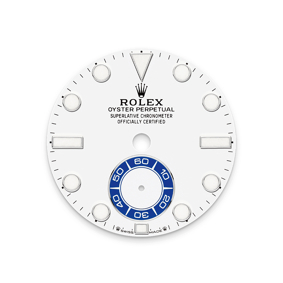 Rolex Yacht-Master II in Edelstahl Oystersteel, M126680-0001 – Juwelier Weinmayr – Weißes Zifferblatt