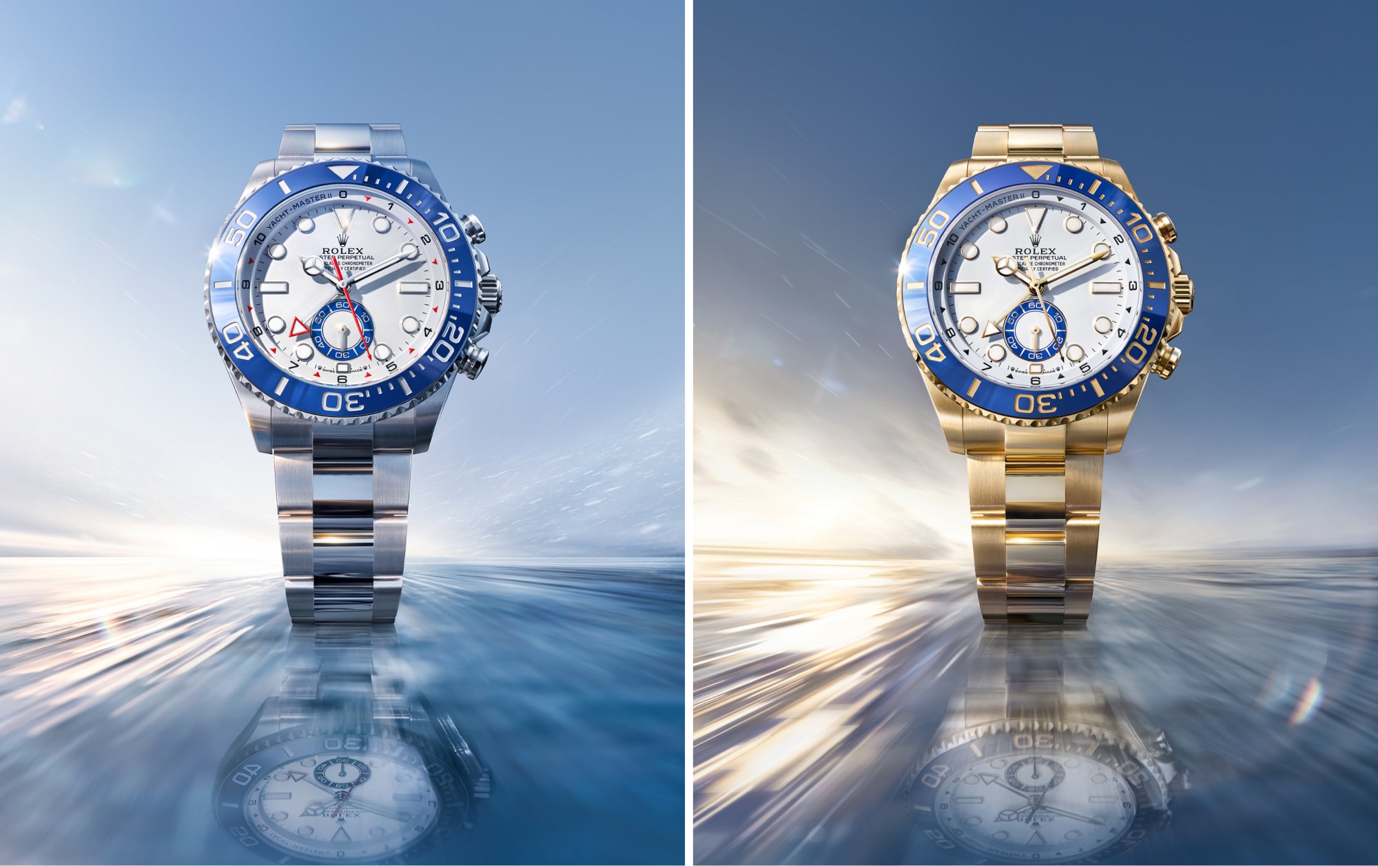 Rolex Yacht-Master II Modelle – Juwelier Weinmayr – Exklusive Materialien