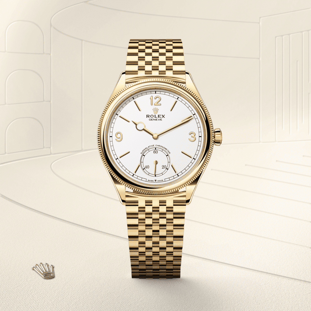 Rolex 1908 in 18 Karat Gelbgold, M52508-0008 – Juwelier Weinmayr – Galerie 1