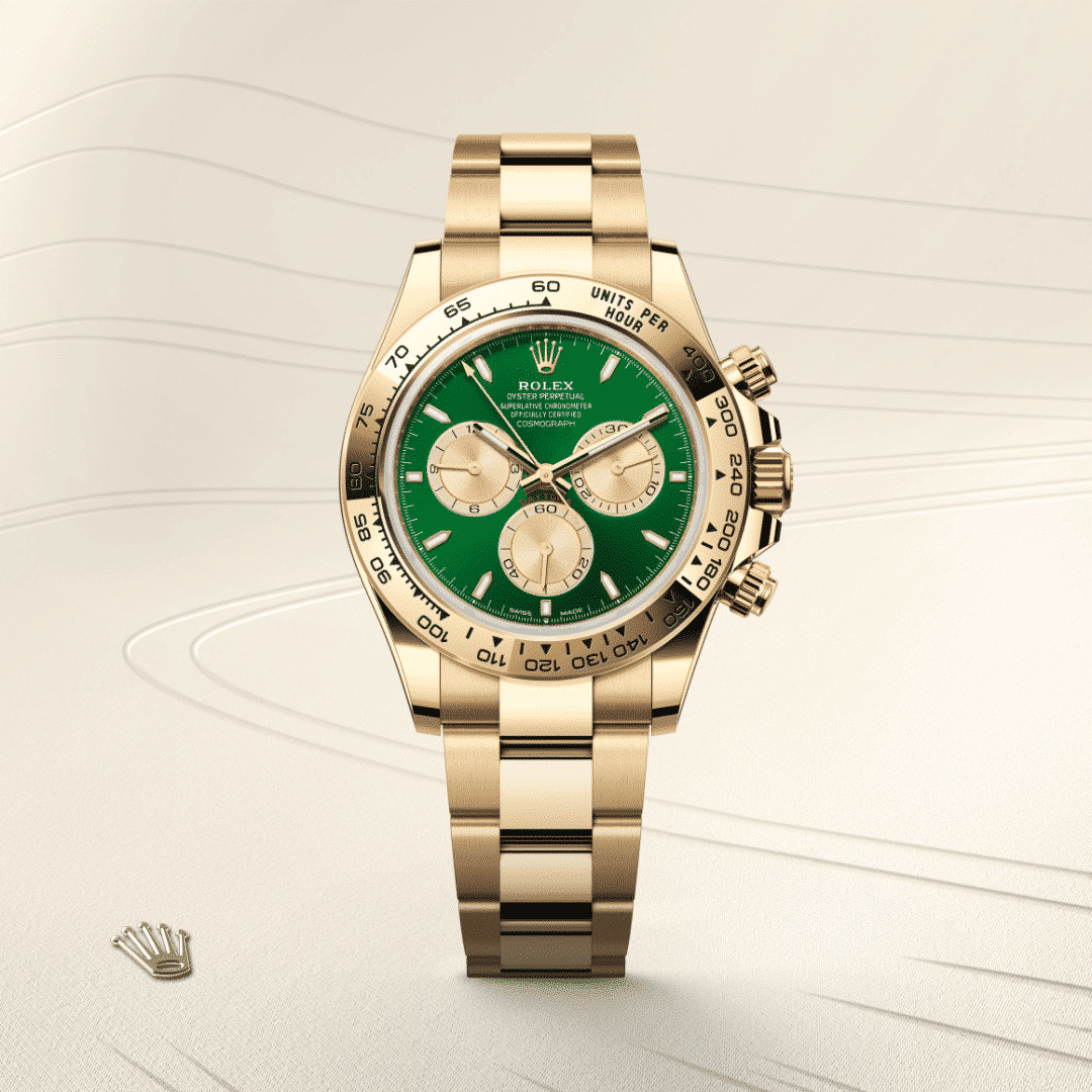 Rolex Cosmograph Daytona in 18 Karat Gelbgold, M126508-0008 – Juwelier Weinmayr – Galerie 1