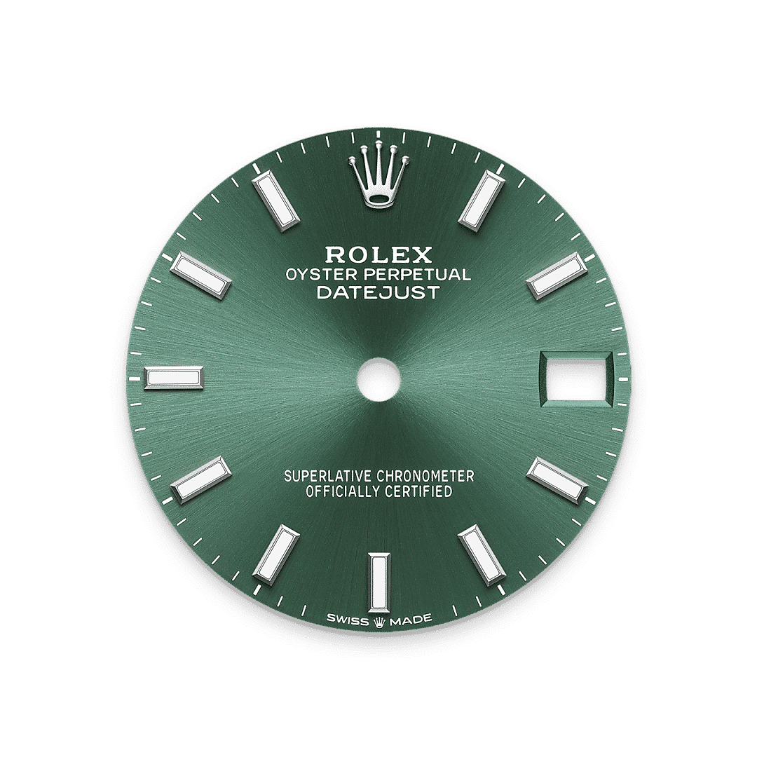 Rolex Datejust 31 in Edelstahl Oystersteel und Weißgold, M278274-0018 – Juwelier Weinmayr – Mintgrünes Zifferblatt