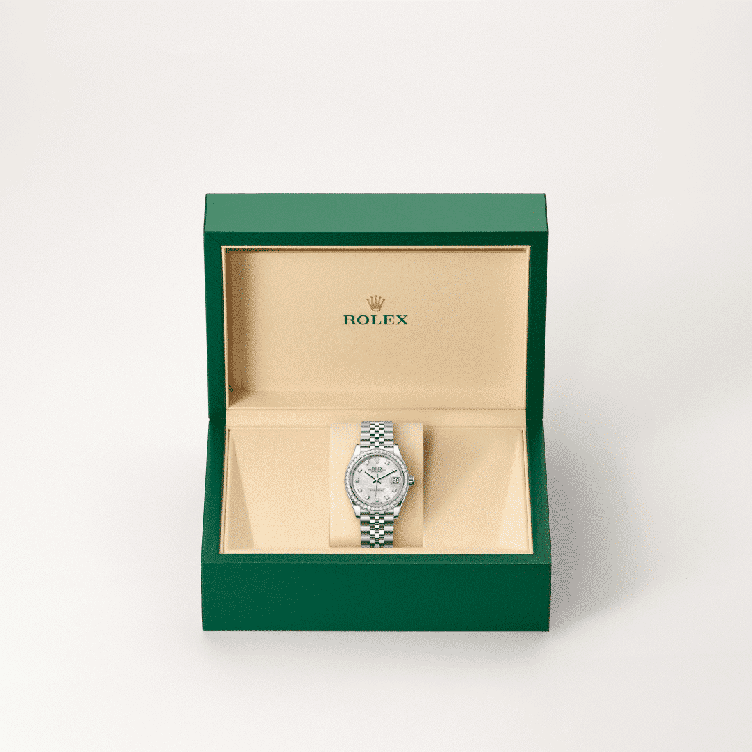Rolex Datejust 31 in Edelstahl Oystersteel und Weißgold mit Diamanten, M278384RBR-0008 – Juwelier Weinmayr – Galerie 2