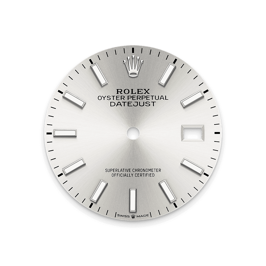 Rolex Datejust 36 in Edelstahl Oystersteel, M126200-0002 – Juwelier Weinmayr – Silbernes Zifferblatt