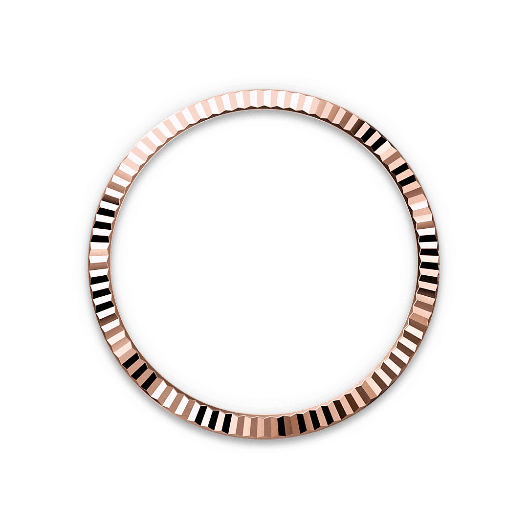 Rolex Datejust 36 in Edelstahl Oystersteel und Everose-Gold mit Diamanten, M126231-0020 – Juwelier Weinmayr – Geriffelte Lünette