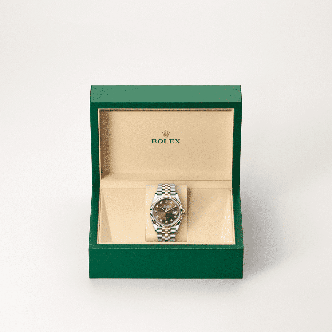 Rolex Datejust 36 in Edelstahl Oystersteel und Everose-Gold mit Diamanten, M126231-0053 – Juwelier Weinmayr – Galerie 2
