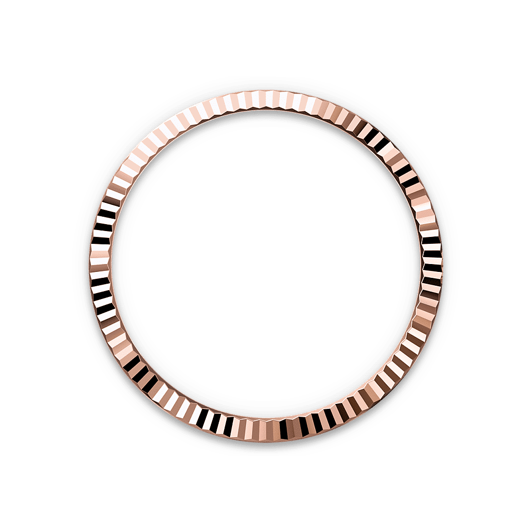 Rolex Datejust 36 in Edelstahl Oystersteel und Everose-Gold mit Diamanten, M126231-0053 – Juwelier Weinmayr – Geriffelte Lünette