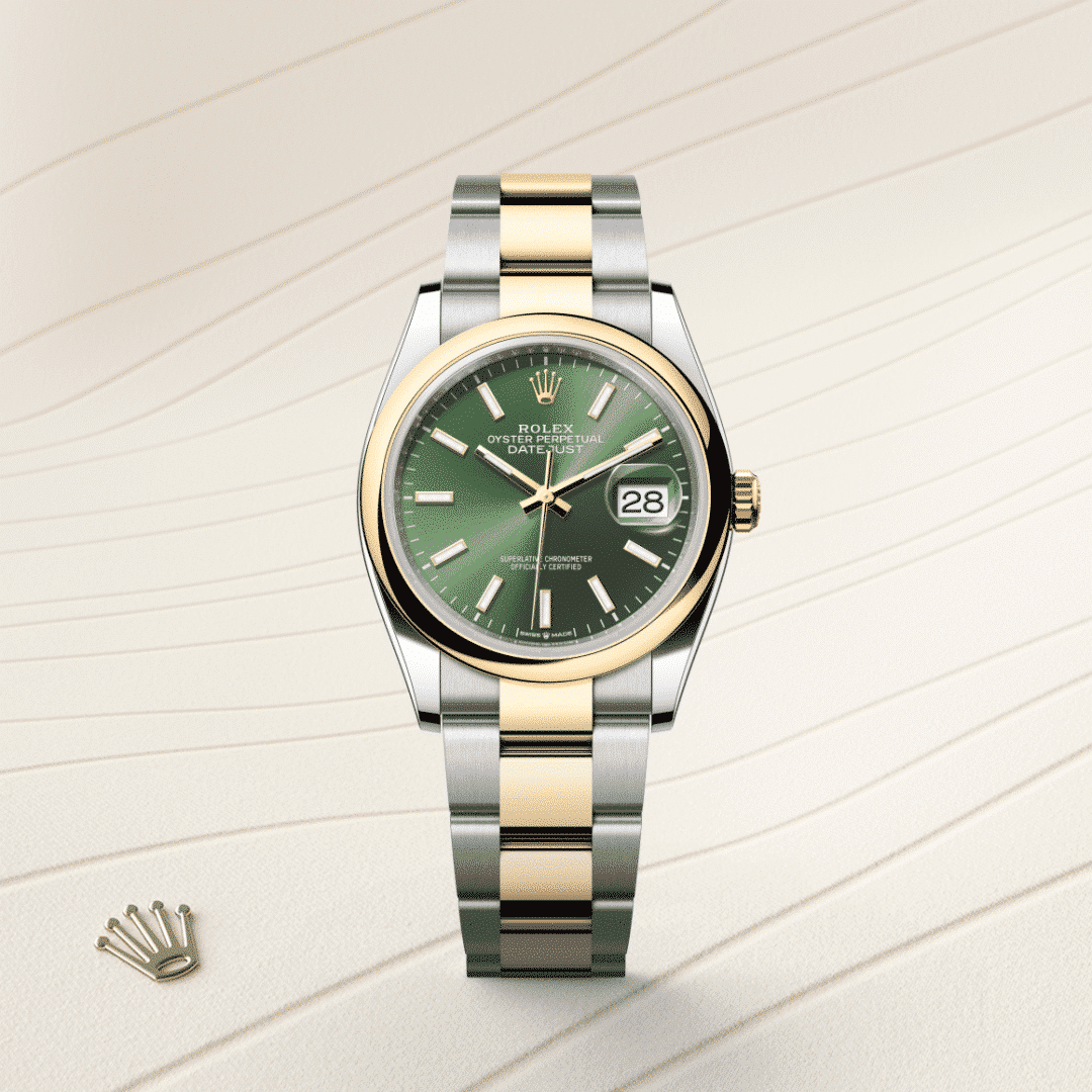 Rolex Datejust 36 in Edelstahl Oystersteel und Gelbgold, M126203-0058 – Juwelier Weinmayr – Galerie 1