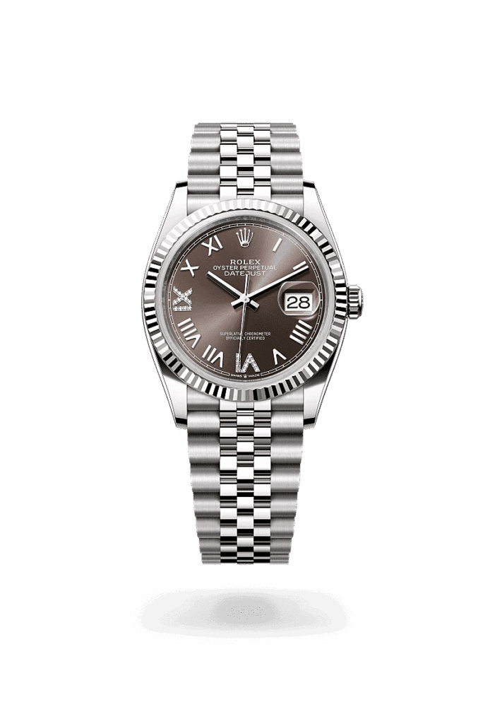 Rolex Datejust 36 in Edelstahl Oystersteel und Weißgold mit Diamanten, M126234-0071 – Juwelier Weinmayr