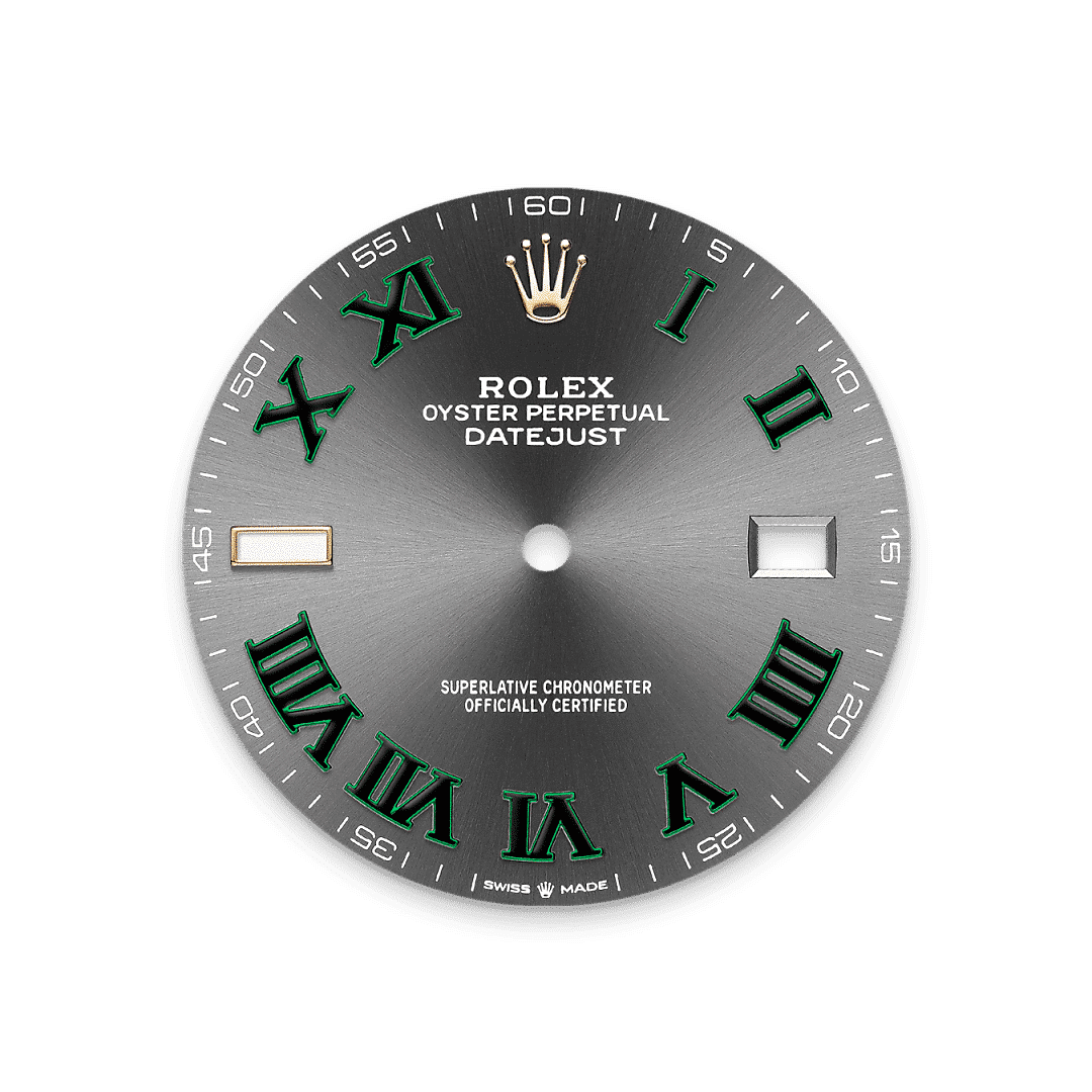 Rolex Datejust 41 in Edelstahl Oystersteel und Gelbgold, M126333-0019 – Juwelier Weinmayr – Schiefergraues Zifferblatt