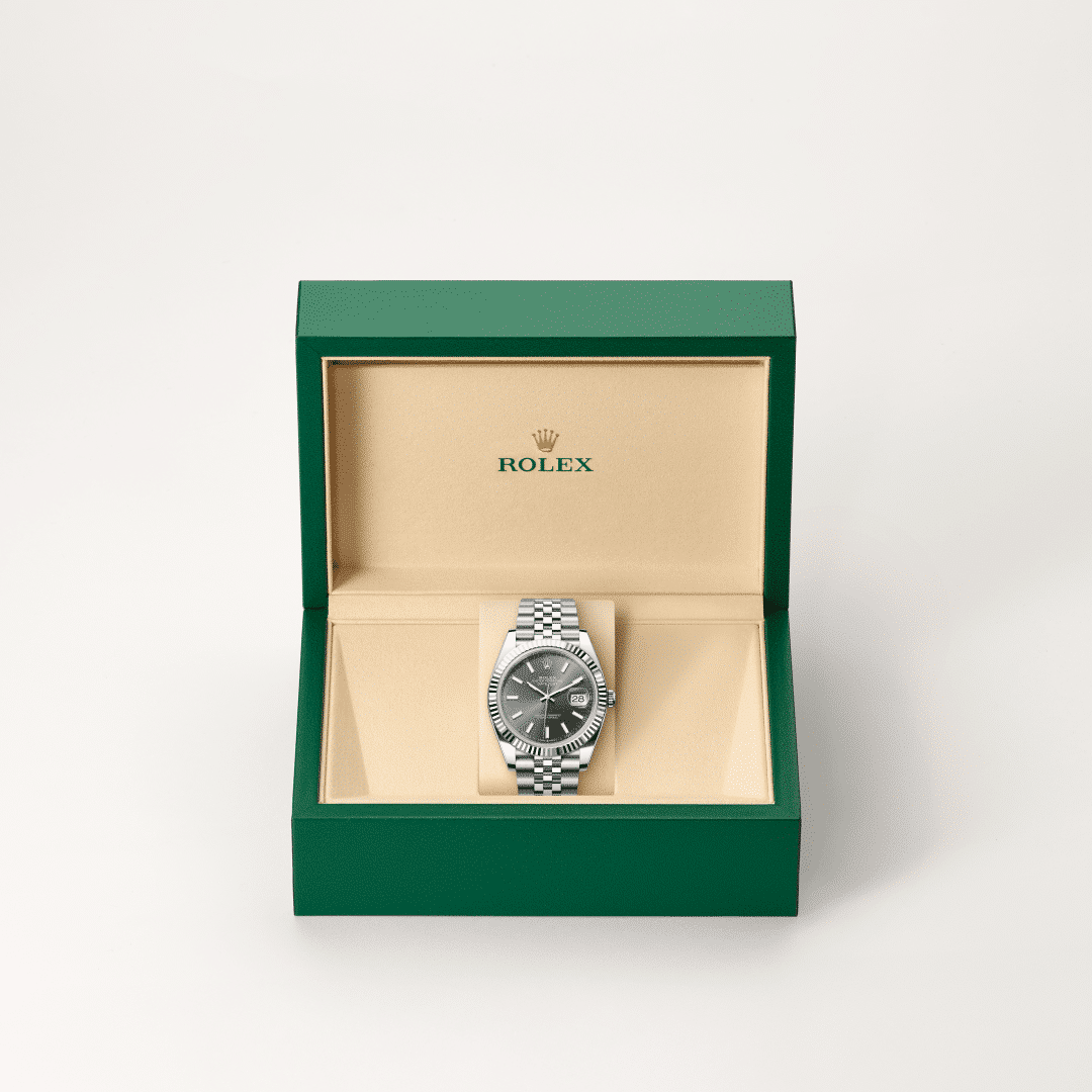 Rolex Datejust 41 in Edelstahl Oystersteel und Weißgold, M126334-0014 – Juwelier Weinmayr – Galerie 2