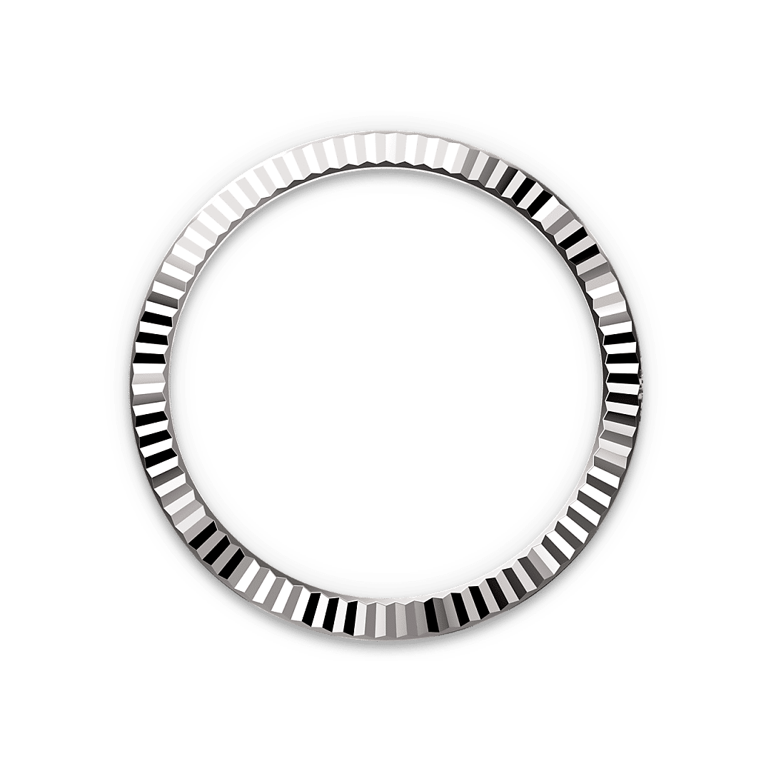 Rolex Datejust 41 in Edelstahl Oystersteel und Weißgold, M126334-0014 – Juwelier Weinmayr – Geriffelte Lünette