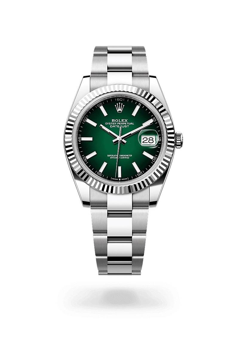 Rolex Datejust 41 in Edelstahl Oystersteel und Weißgold, M126334-0033 – Juwelier Weinmayr
