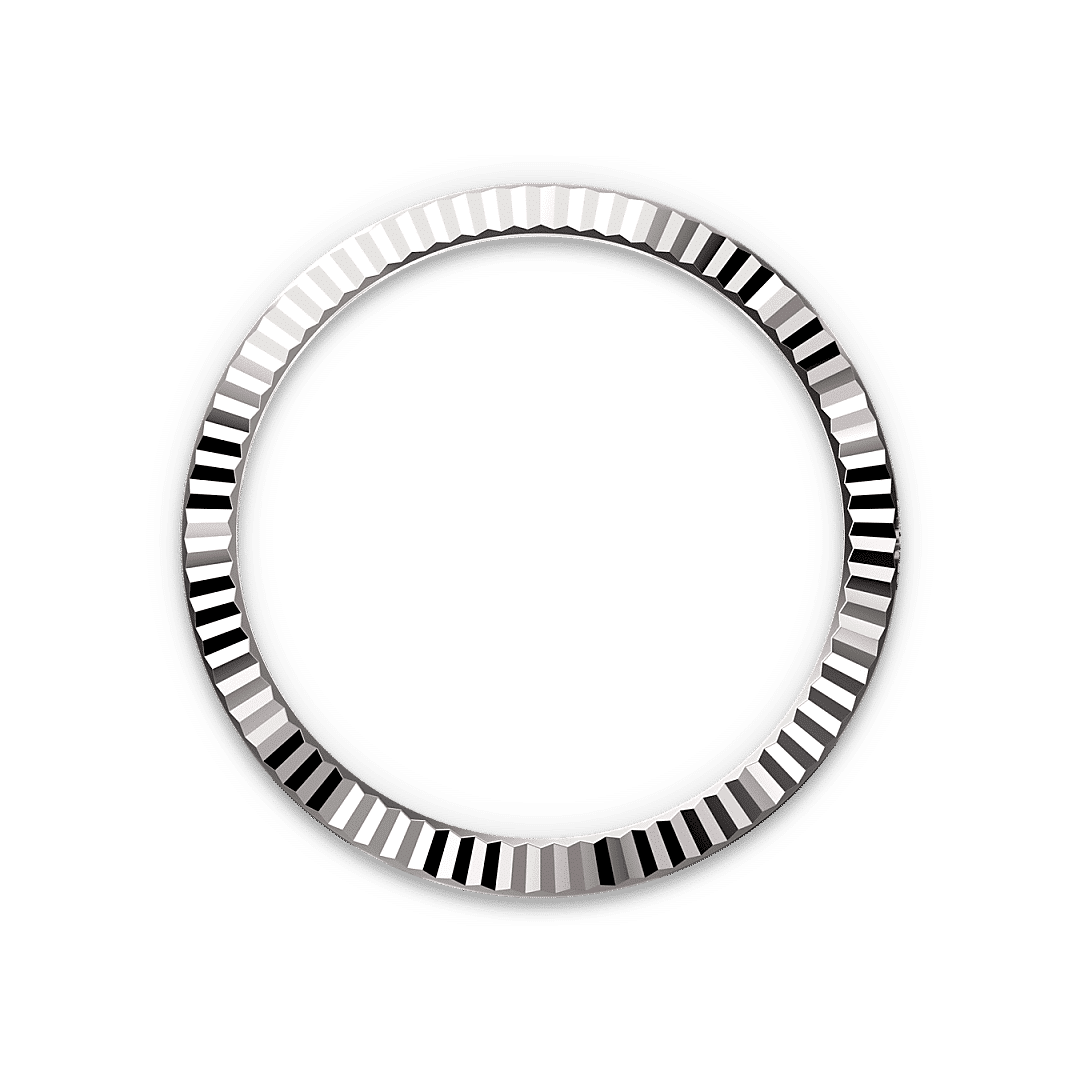 Rolex Datejust 41 in Edelstahl Oystersteel und Weißgold, M126334-0033 – Juwelier Weinmayr – Geriffelte Lünette